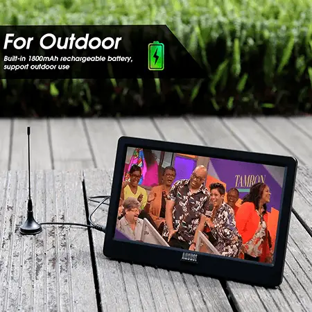 Outdoor portable TV