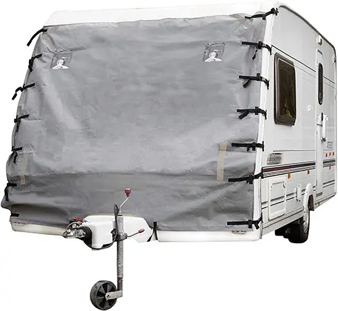 Bramble front caravan towing covers