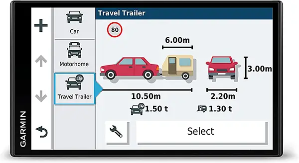 Garmin Advanced Camper SatNav