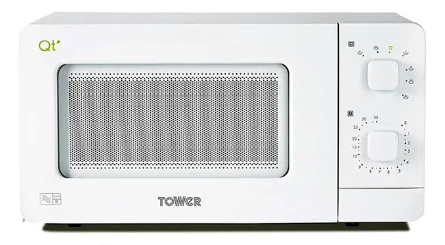Tower caravan microwave