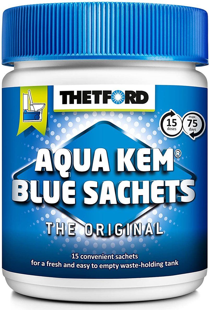 thetford 202196 aqua kem blue toilet sachets the original