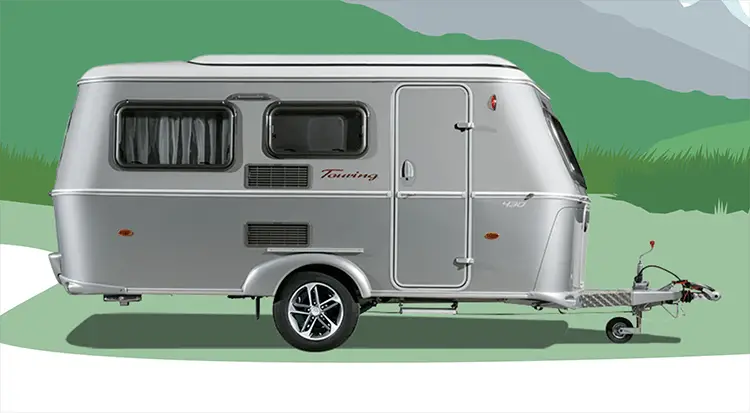 Eriba tourer caravan